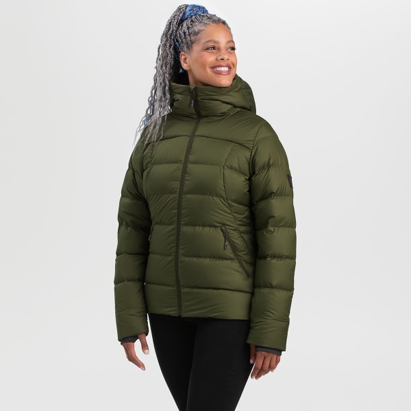 OUTDOOR RESEARCH Women's Coldfront Down Hooded Jacket