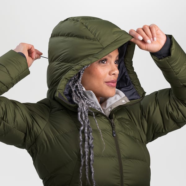 OUTDOOR RESEARCH Women's Coldfront Down Hooded Jacket