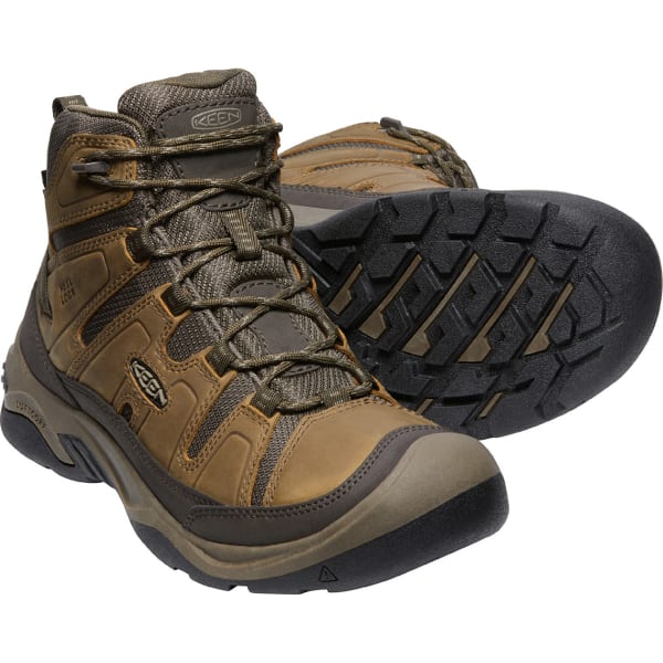 KEEN Men's Circadia Mid Waterproof Hiking Boots, Wide