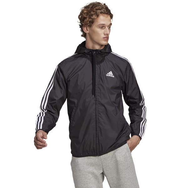 ADIDAS Men's Primegreen Essentials 3-Stripes Windbreaker