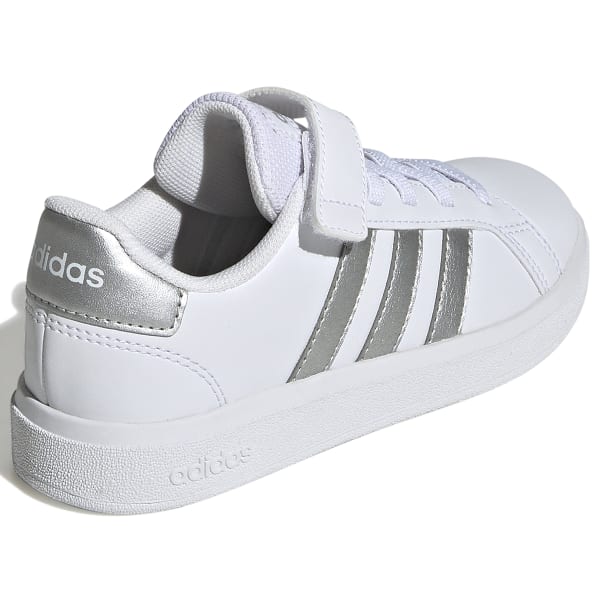 ADIDAS Girls' Grand Court Leather 2.0 Sneakers