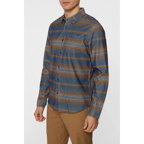 O'NEILL Young Men's Caruso Long-Sleeve Shirt