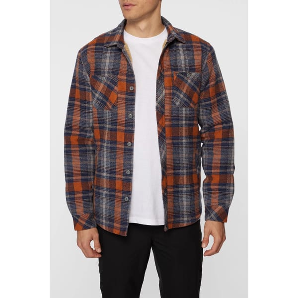 O'NEILL Young Men's Redmond Sherpa Flannel