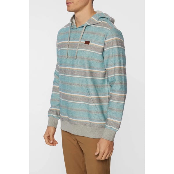 O'NEILL Young Men's Bavaro Striped Pullover Fleece