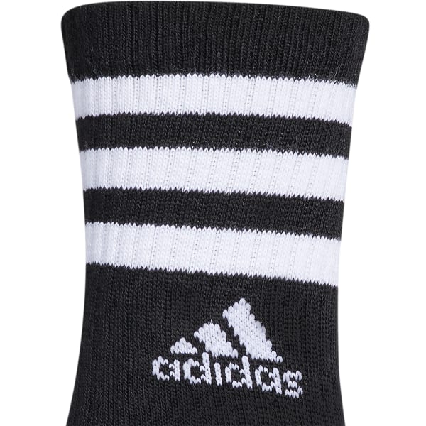 ADIDAS Boys' Cushioned Crew Socks, Assorted 6-Pack