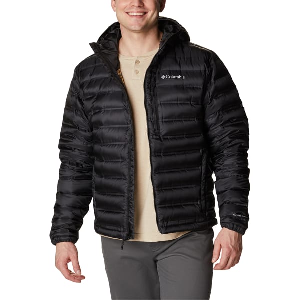 COLUMBIA Men's Pebble Peak Down Hooded Jacket