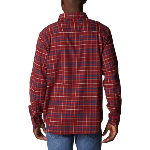 COLUMBIA Men’s Cornell Woods Flannel Long-Sleeve Shirt - Eastern ...