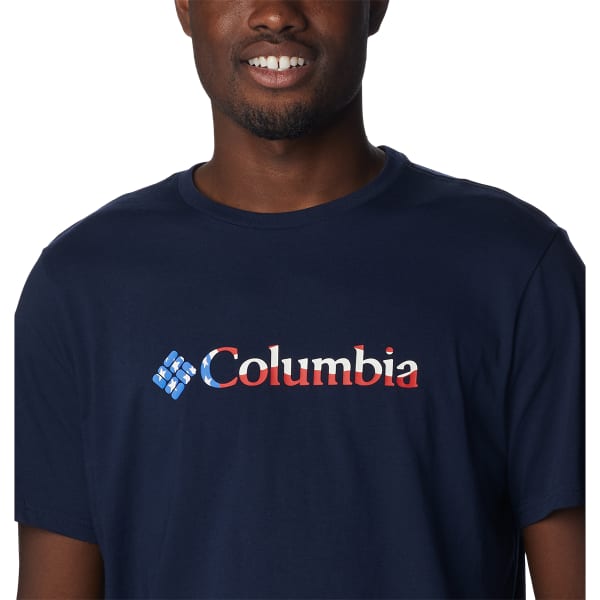 Columbia Men's Rockaway River Short-Sleeve Graphic Tee - Size 2XL | Cotton