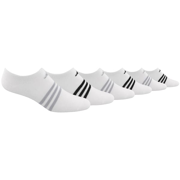 ADIDAS Women's Superlite No Show Socks, 6 Pack