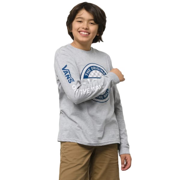 VANS Kids' Seasonal Circle Long-Sleeve Tee