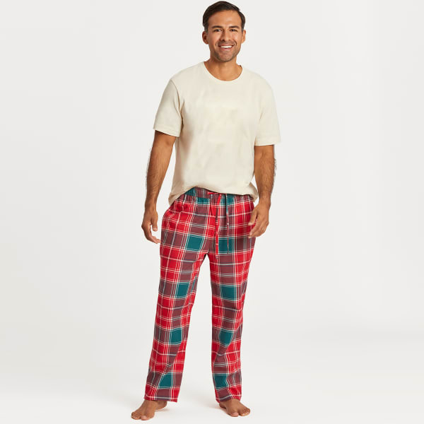 LIFE IS GOOD Men's Holiday Plaid Classic Sleep Pants