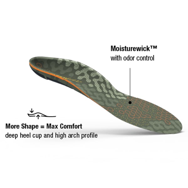 SUPERFEET Adapt Hike Max Hiking Insoles - Eastern Mountain Sports