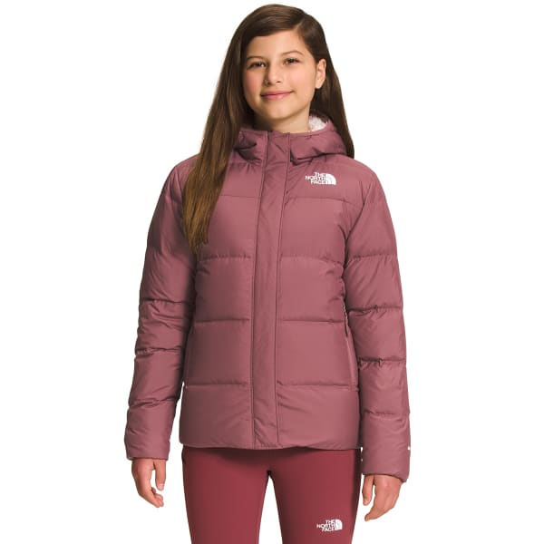 The North Face Big Girls Reversible North Down Jacket - Macy's