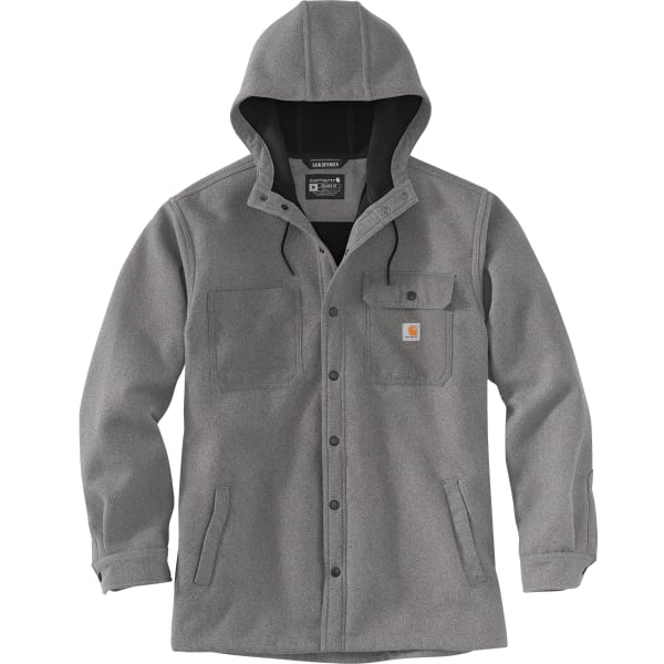 CARHARTT Men's Rain Defender Relaxed Fit Heavyweight Hooded Shirt Jacket