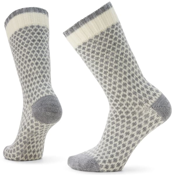 SMARTWOOL Women's Everyday Popcorn Polka Dot Crew Socks