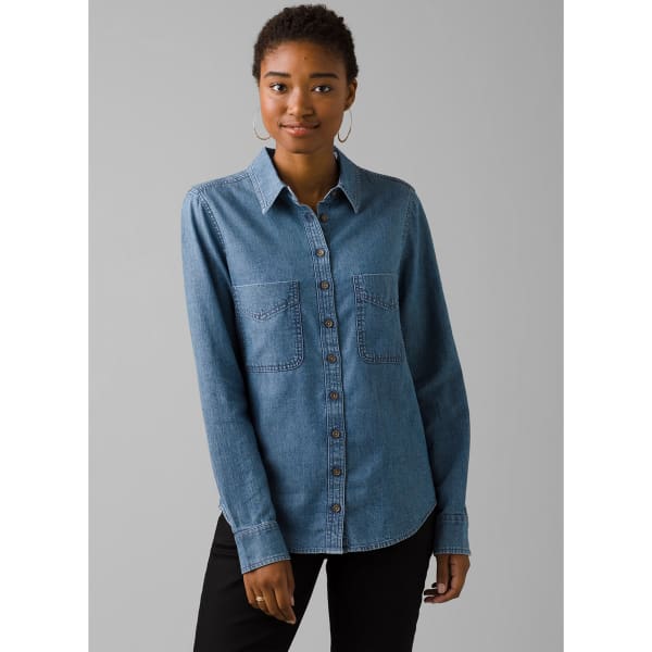 PRANA Women's Earthshine Chambray Shirt