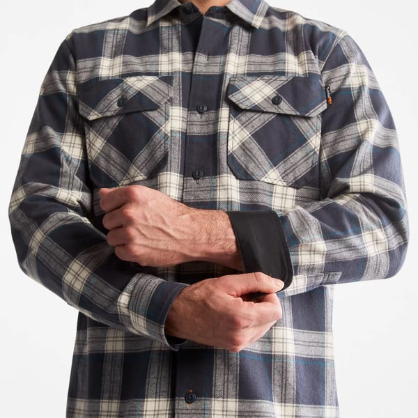 TIMBERLAND PRO Men's Woodfort Heavyweight Flannel Work Shirt