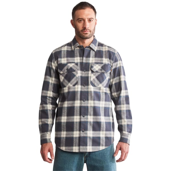 TIMBERLAND PRO Men's Woodfort Heavyweight Flannel Work Shirt