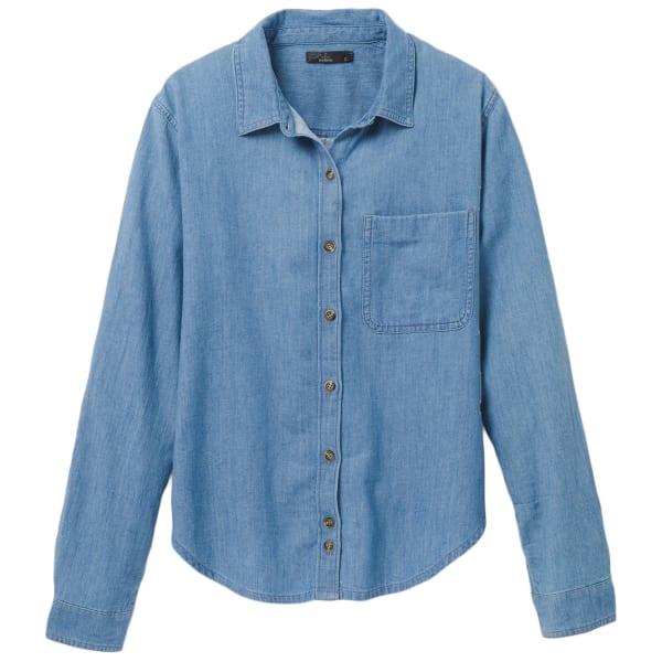 PRANA Women's Washed Out Denim Shirt