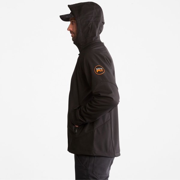 TIMBERLAND PRO Men's Powerzip Hooded Softshell Jacket