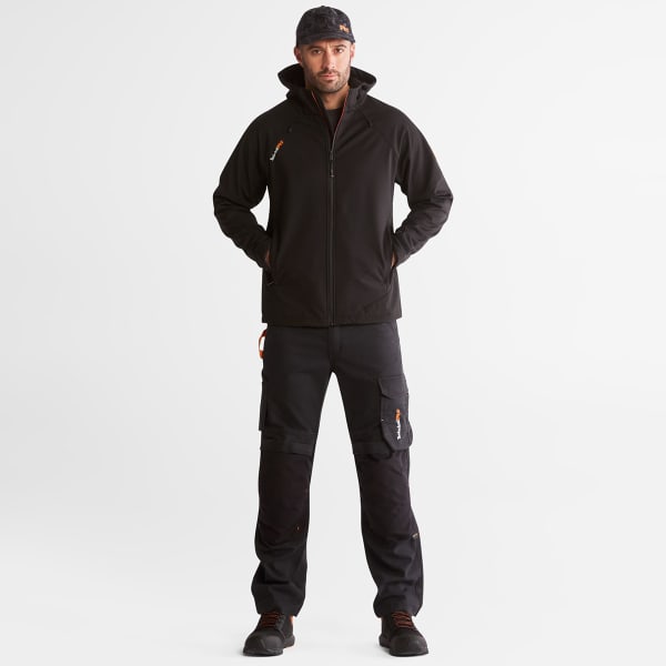 TIMBERLAND PRO Men's Powerzip Hooded Softshell Jacket