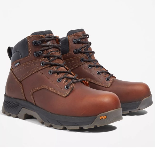 TIMBERLAND PRO Men's Titan EV 6" Comp Toe Waterproof Work Boots