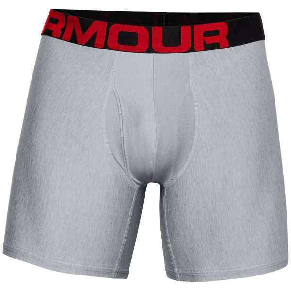 UNDER ARMOUR Men's Tech 6" Boxerjock Underwear, 2 Pack