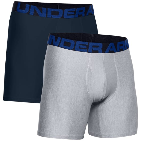 UNDER ARMOUR Men's Tech 6 Boxerjock Underwear, 2 Pack - Eastern Mountain  Sports