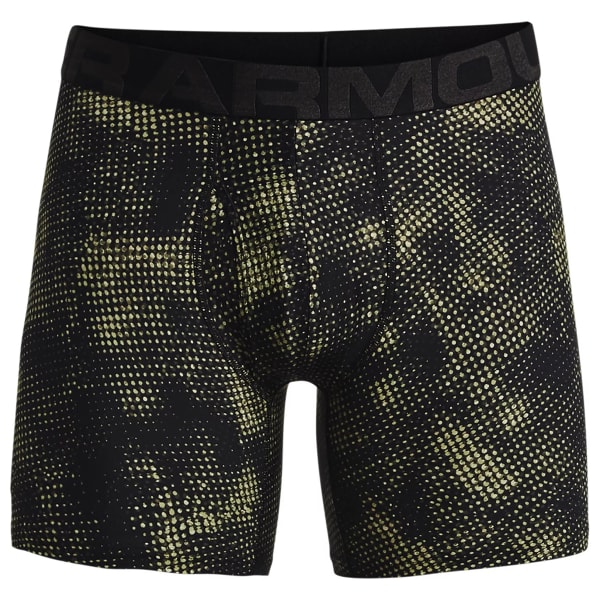 Under Armour Men's Boxer Brief 2 Pack UA Tech 6 Boxerjock