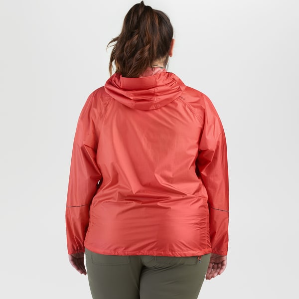 OUTDOOR RESEARCH Women's Helium Rain Jacket, Plus Sizes