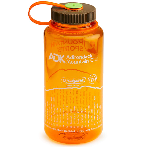 Nalgene Sustain 32 oz. Wide Mouth Water Bottle - Clementine