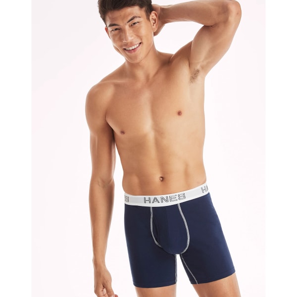 HANES Ultimate Men's Stretch Boxer Brief, 5-Pack Extended Size - Eastern  Mountain Sports