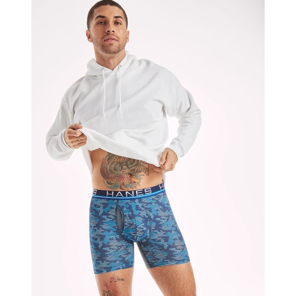 Hanes Sport Men's Total Support Pouch X-Temp Cooling Boxer Briefs