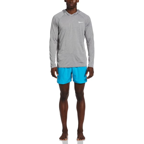 NIKE Men's Long-Sleeve Hooded Hydroguard Swim Shirt