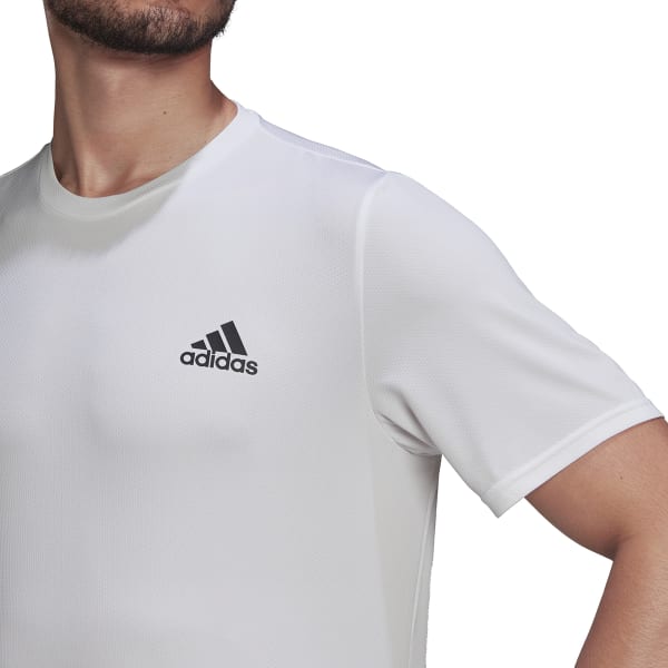 ADIDAS Men's AEROREADY D2M Short-Sleeve Tee