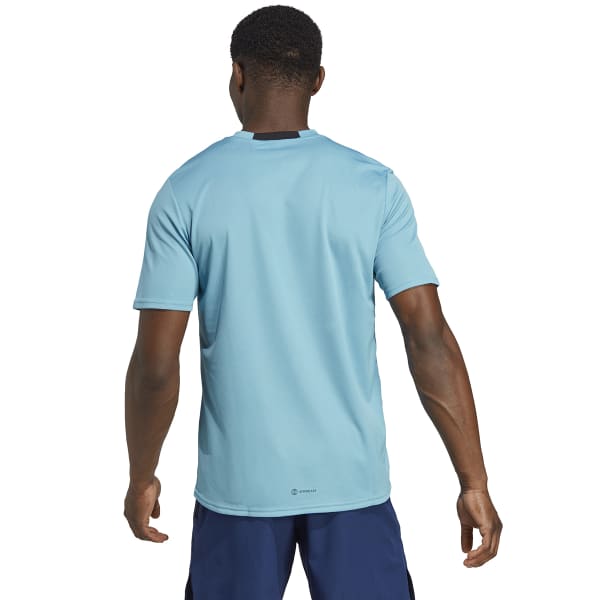 ADIDAS Men's AEROREADY D2M Short-Sleeve Tee