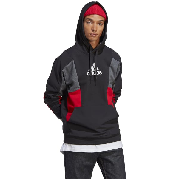 Adidas Essentials Colorblock Sweatshirt - White/Grey/Black