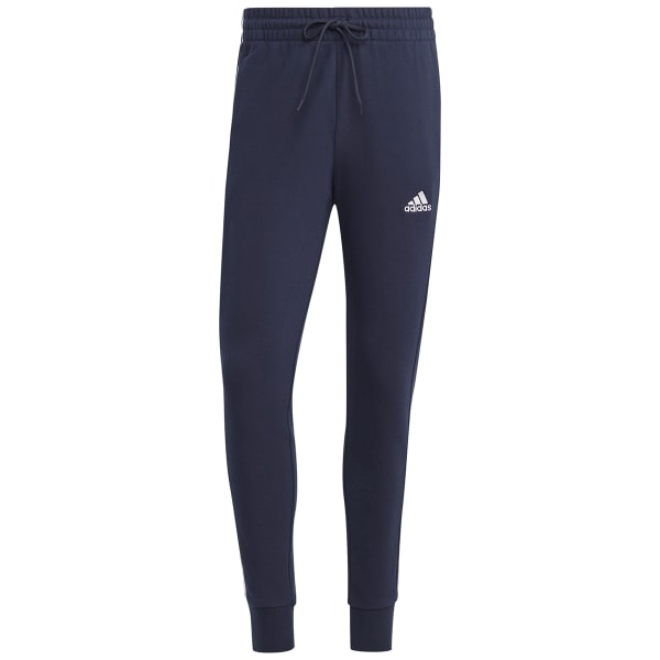 ADIDAS Men's Essentials Tapered Cuffed 2-Stripes Pants