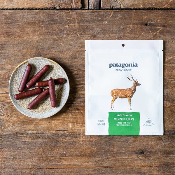 PATAGONIA PROVISIONS Lightly Smoked Venison Links