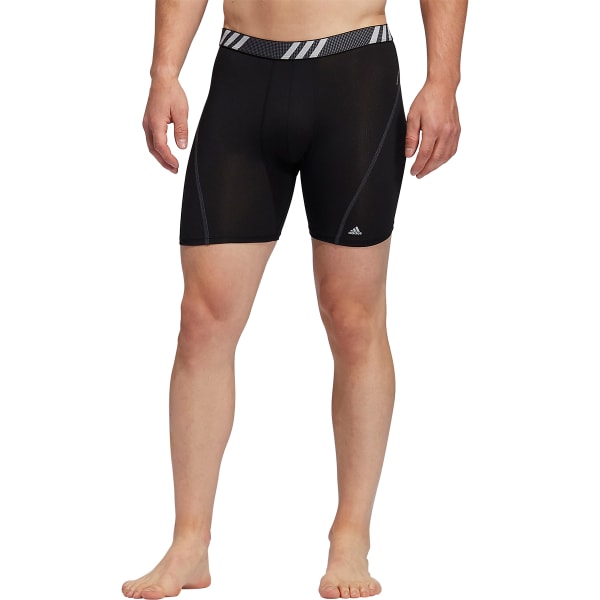 adidas Mens Sport Performance Mesh Long Boxer Brief Underwear (3-Pack) :  : Clothing, Shoes & Accessories