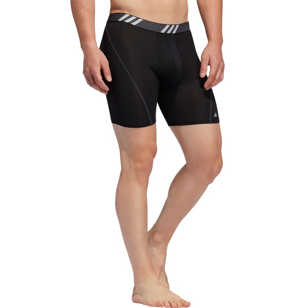 adidas Performance Mesh Graphic Boxer Briefs 3 Pairs - Black