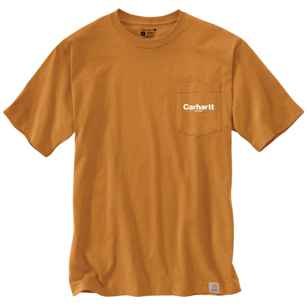 CARHARTT Men's Relaxed Fit Heavyweight Short-Sleeve Pocket Tee