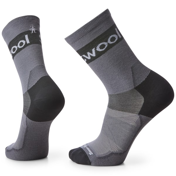 SMARTWOOL Men's Bike Zero Cushion Stripe Crew Socks