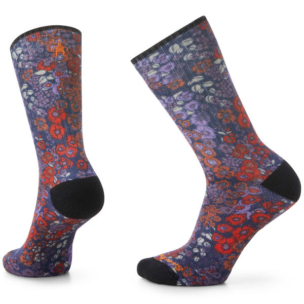 SMARTWOOL Athletic Meadow Print Targeted Cushion Crew Socks