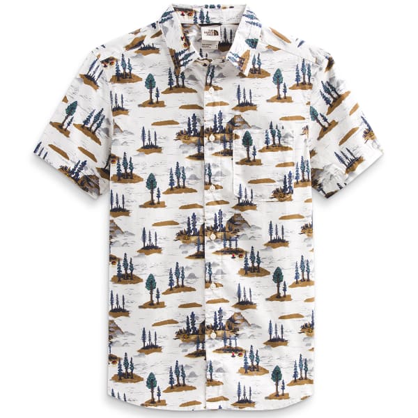 THE NORTH FACE Men’s Short-Sleeve Baytrail Pattern Shirt