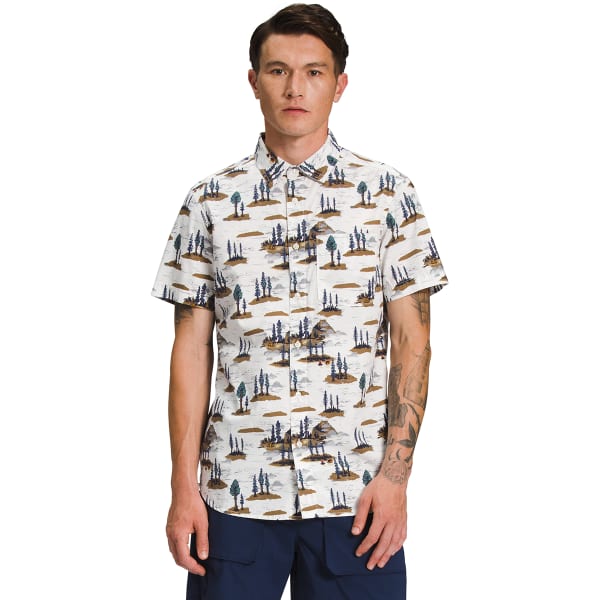 THE NORTH FACE Men’s Short-Sleeve Baytrail Pattern Shirt