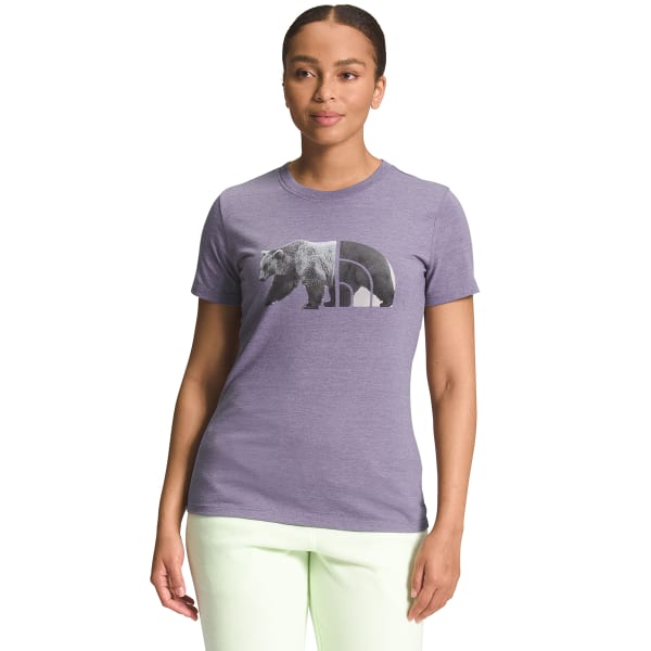 THE NORTH FACE Women's Bear Tri-Blend Short-Sleeve Graphic Tee