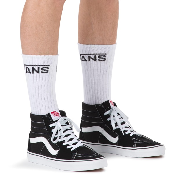 VANS Guys' Classic Crew Socks, 3 Pack