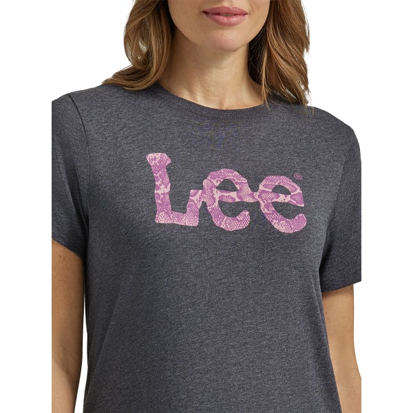 LEE Women's Snakeskin Twitch Short-Sleeve Graphic Tee