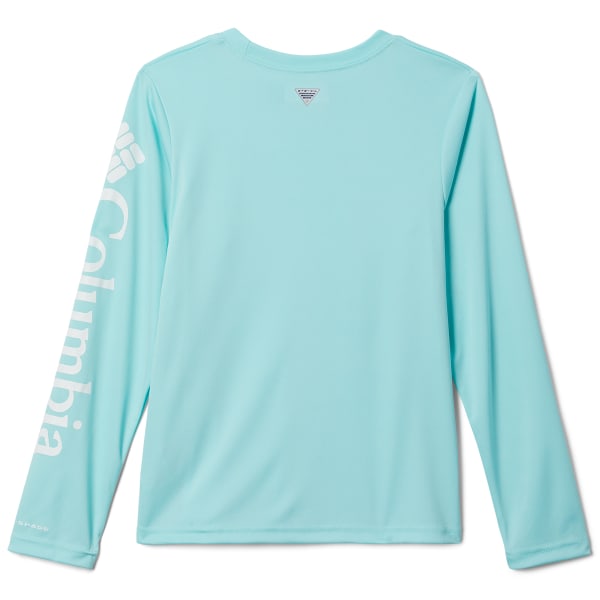 Columbia Girls PFG Tidal Long Sleeve T-Shirt - S - Blue